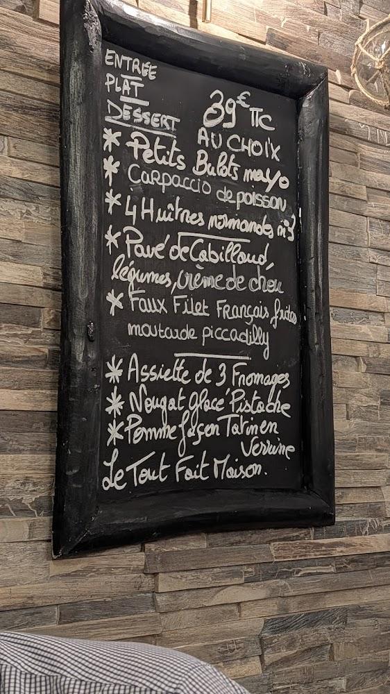 Restaurant L'Aquilon - Pourville sur mer - Menu Image 2